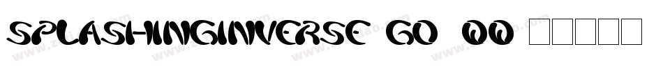 SplashingInverse-GO3qq字体转换