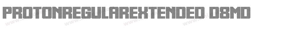 ProtonRegularExtended-D8mD字体转换