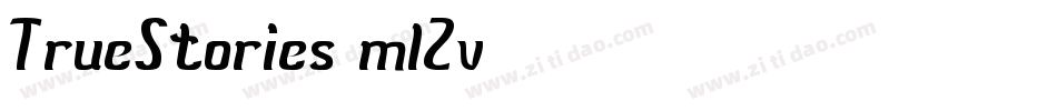 TrueStories-mlZv字体转换