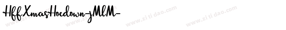 HffXmasHoedown-jMlM字体转换