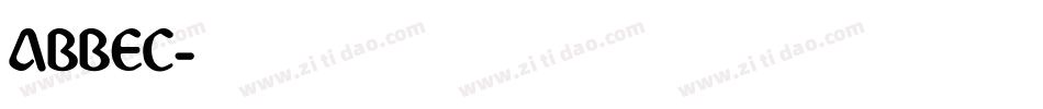 ABBEC字体转换