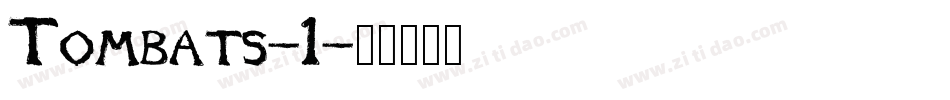 Tombats-1字体转换