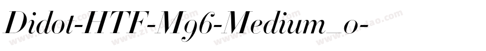 Didot-HTF-M96-Medium_0字体转换