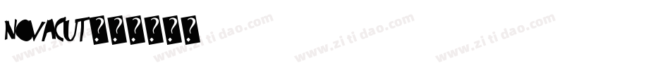 NovaCut字体转换