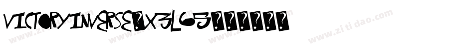 VictoryInverse-x3L65字体转换