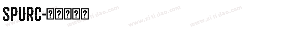 SPURC字体转换