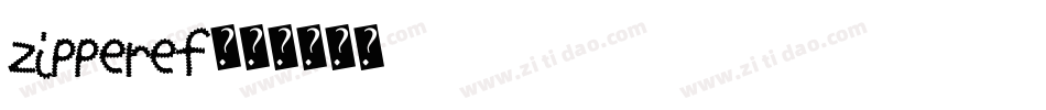 ZipperEF字体转换