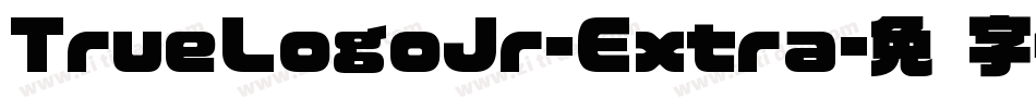 TrueLogoJr-Extra字体转换