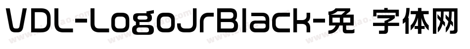 VDL-LogoJrBlack字体转换