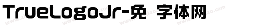 TrueLogoJr字体转换