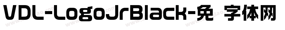 VDL-LogoJrBlack字体转换