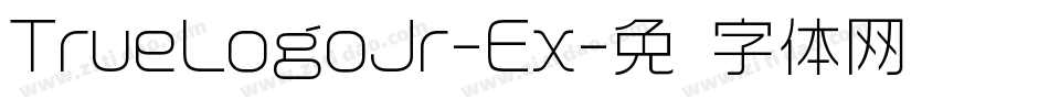 TrueLogoJr-Ex字体转换