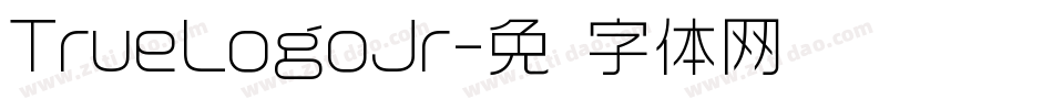 TrueLogoJr字体转换