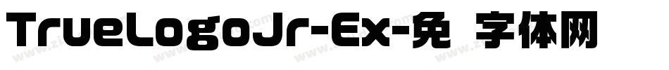 TrueLogoJr-Ex字体转换