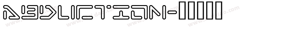 Abduction字体转换