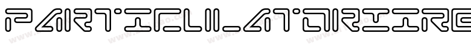ParticulatorIiRegular-2z18字体转换