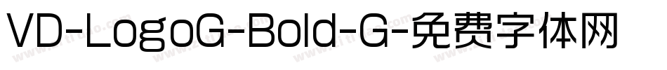 VD-LogoG-Bold-G字体转换