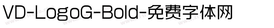 VD-LogoG-Bold字体转换