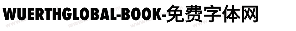WuerthGlobal-Book字体转换