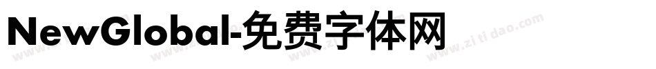 NewGlobal字体转换