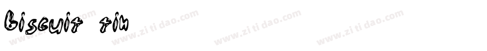 biscuit_tin字体转换