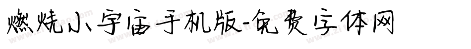 燃烧小宇宙手机版字体转换