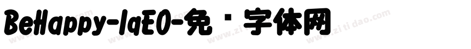 BeHappy-1qE0字体转换