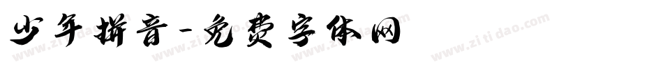 少年拼音字体转换