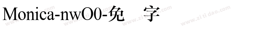Monica-nwO0字体转换