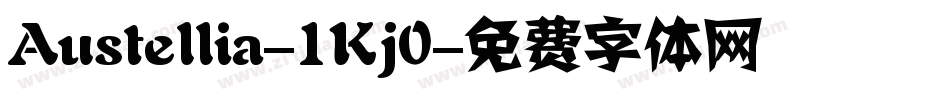 Austellia-1Kj0字体转换