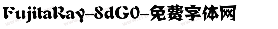 FujitaRay-8dG0字体转换