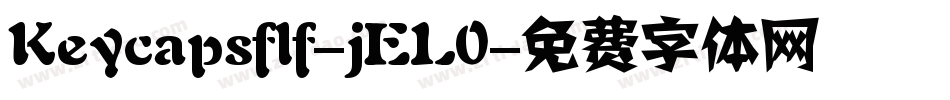 Keycapsflf-jEL0字体转换