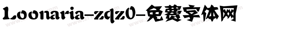 Loonaria-zqz0字体转换