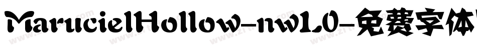 MarucielHollow-nwL0字体转换