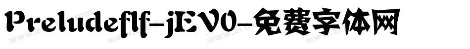 Preludeflf-jEV0字体转换