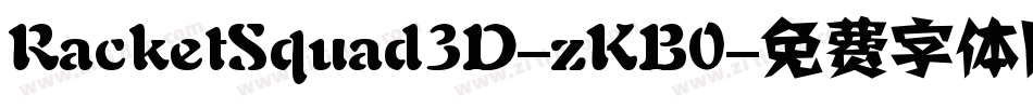 RacketSquad3D-zKB0字体转换