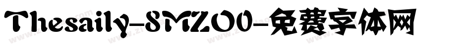 Thesaily-8MZO0字体转换