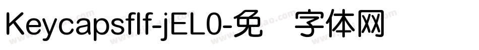 Keycapsflf-jEL0字体转换
