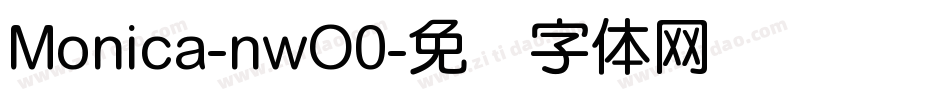 Monica-nwO0字体转换