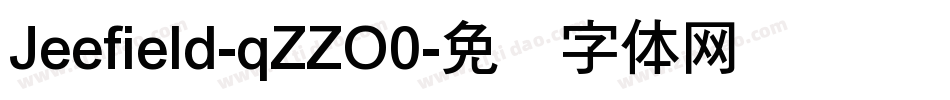Jeefield-qZZO0字体转换