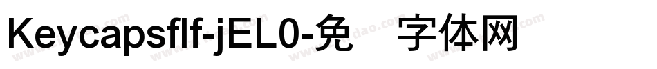 Keycapsflf-jEL0字体转换