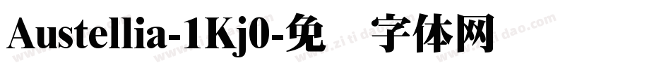 Austellia-1Kj0字体转换