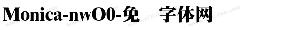Monica-nwO0字体转换