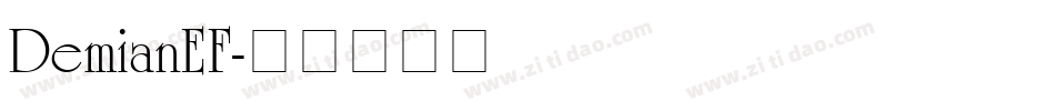 DemianEF字体转换