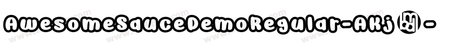 AwesomeSauceDemoRegular-AKj6字体转换