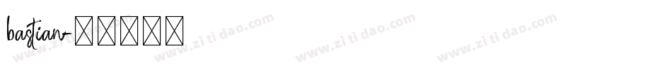 bastian字体转换