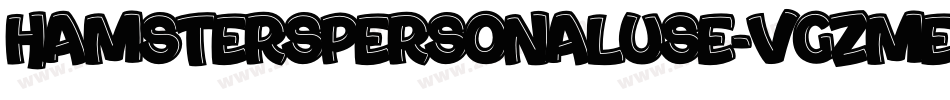HamstersPersonalUse-VGzme字体转换 HamstersPersonalUse-VGzme字体转换