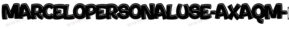 MarceloPersonalUse-axAqm字体转换