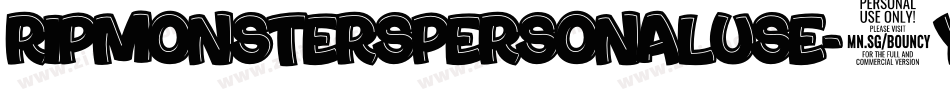 RipmonstersPersonalUse-6YaqA字体转换