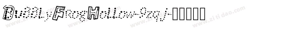 BubblyFrogHollow-9zqj字体转换